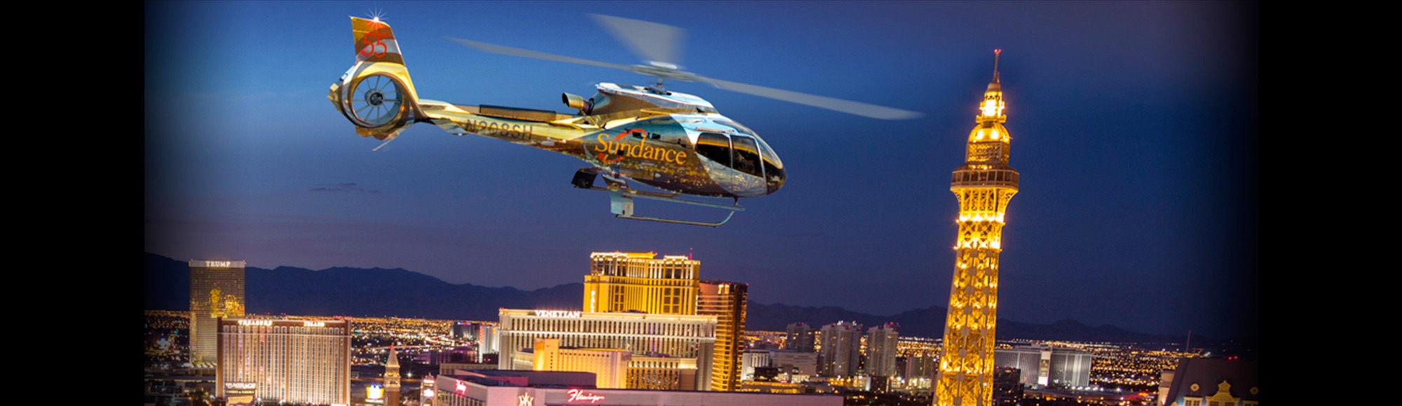 City Lights Helicopter Strip Tour Go Vegas Yourself